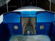got it all painted up in a really pretty blue