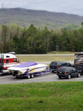 Picture was taken on our way home in the Smokey Mountains Virginia 