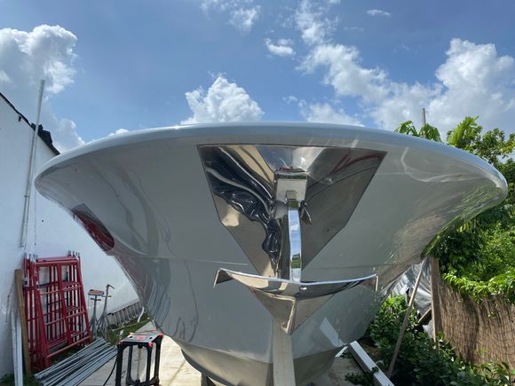 Anchor and winch finally in