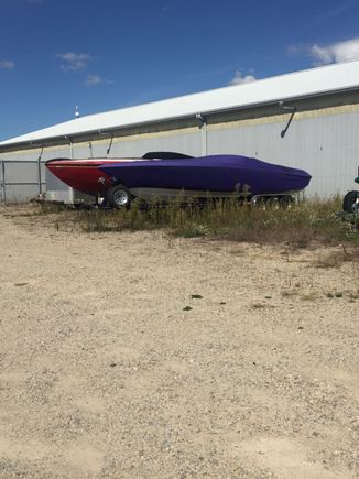 Found a spot, came with a full cover to under the chines.  Sucks to put on but it keeps it clean.