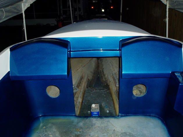 got it all painted up in a really pretty blue