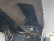 OEM Plug to Hopkins connector. 
Mounted under Bumper