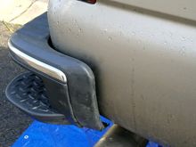 The gap around the side is almost perfect.