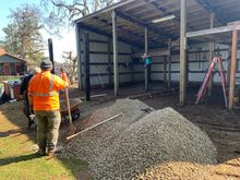 6 yards of gravel