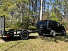 After I got the rear lift built and put the forged wheels on