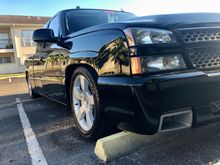 I run 275 45 20s on my stock SS wheels, absolutely no rubbing and they ride good