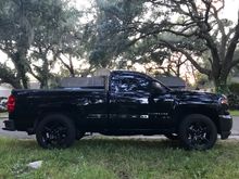 Traction bars blend right in. Install was pretty straight forward. Nice unit from Speed Engineering. I plan on getting their driveshaft loop in the future. 

Shooting for tnt if it doesn’t rain. It’s almost daily currently in Tampa. Has anyone done better then a 1.9 60ft with a pretty much stock truck and converter? 