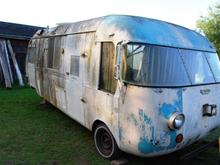 Passenger front view of Ultravan #231. Also know as Uv231 Project. Plans to install an LV3 4.3lt, 6L80e 6 speed Auto with paddle shifting in the back under the bed.