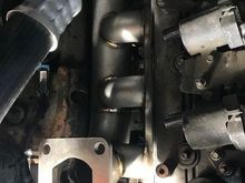 Huron Manifold in place