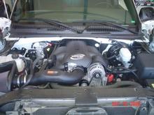 6.0 motor cover and intake