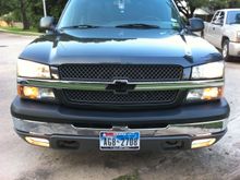 Don't know how the pic got so big... 
Black bowtie with lights on