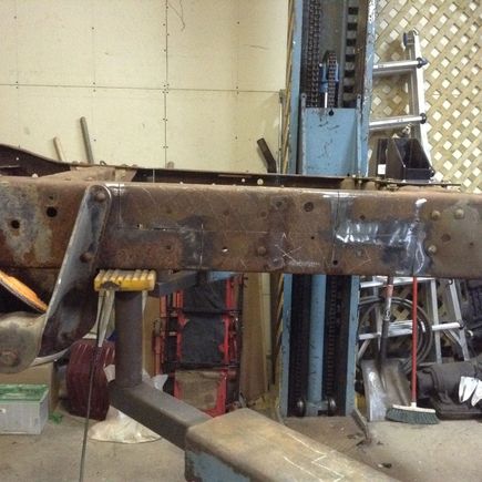 We're I cut the chassis