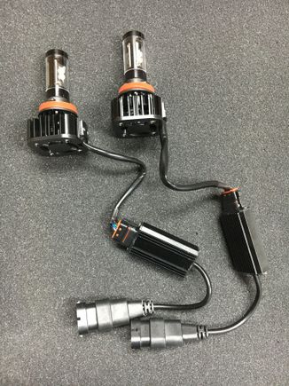W fans Cree 6000k LED