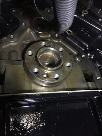 I wasn't aware of early 6.0 cranks mainly LQ4's having a thicker flange "long-crank".  Made it difficult to find an aftermarket flex plate that would work.  After talking with Brian at Circle D, he recommended JW out of Florida.  Talked to them good ole boys out there and the correct flex plate is on it's way.