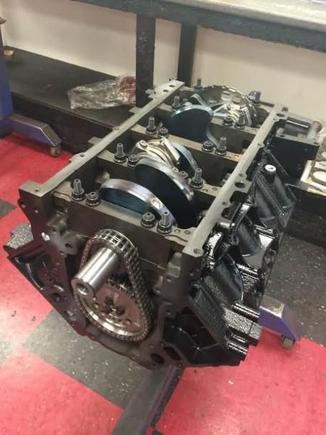 Assembled short block