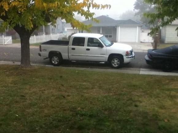 my truck and the back of my 94 z28 camaro....