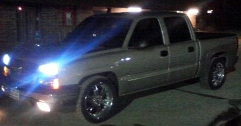 My 2005 Chevrolet Silverado - crewcab; 22" Niche Chrome Wheels running NITTO P420's 305/40/R22 tires. These tires are actually a bit too wide for this truck.. I need 305/45/R22 tires because the current ones seem to want to grab every nook/cranny in the road which isn't good on the steering system nor the suspension system.  I plan on buying some slightly skinner tires soon to fix this issue. They get the job done for now though.
