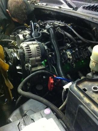 all hooked up