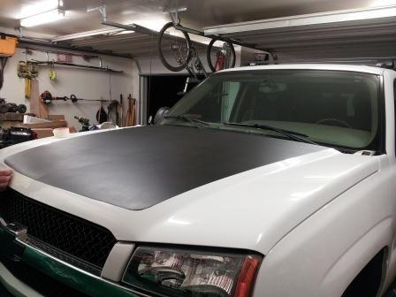 Plasti Dipped Hood