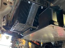 Making substantial mount for the battery