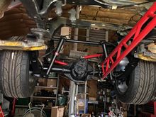 Getting measurements for drive shaft.
GM up front and Ford in the back. 
I am thinking Aluminum, if not too pricey.