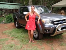 My (jealous) wife with the Ranger