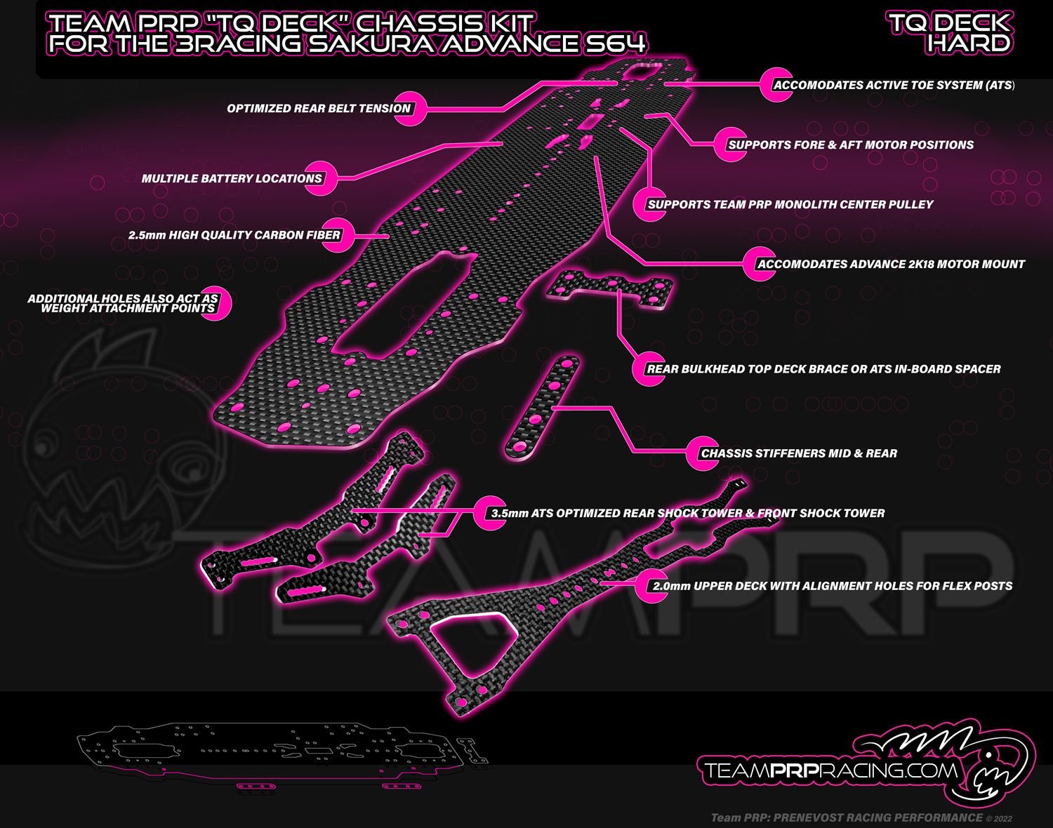 3Racing SAKURA ADVANCE S64 ツーリングカー☆ラジコン☆3レーシング☆