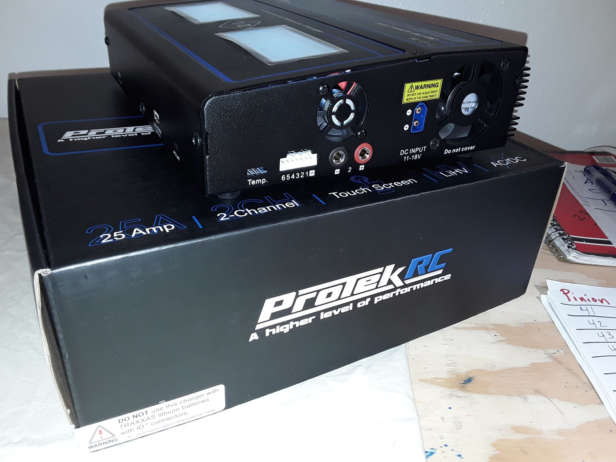 Protek prodigy 625 ac DC pro charger digital dual charger R/C Tech Forums