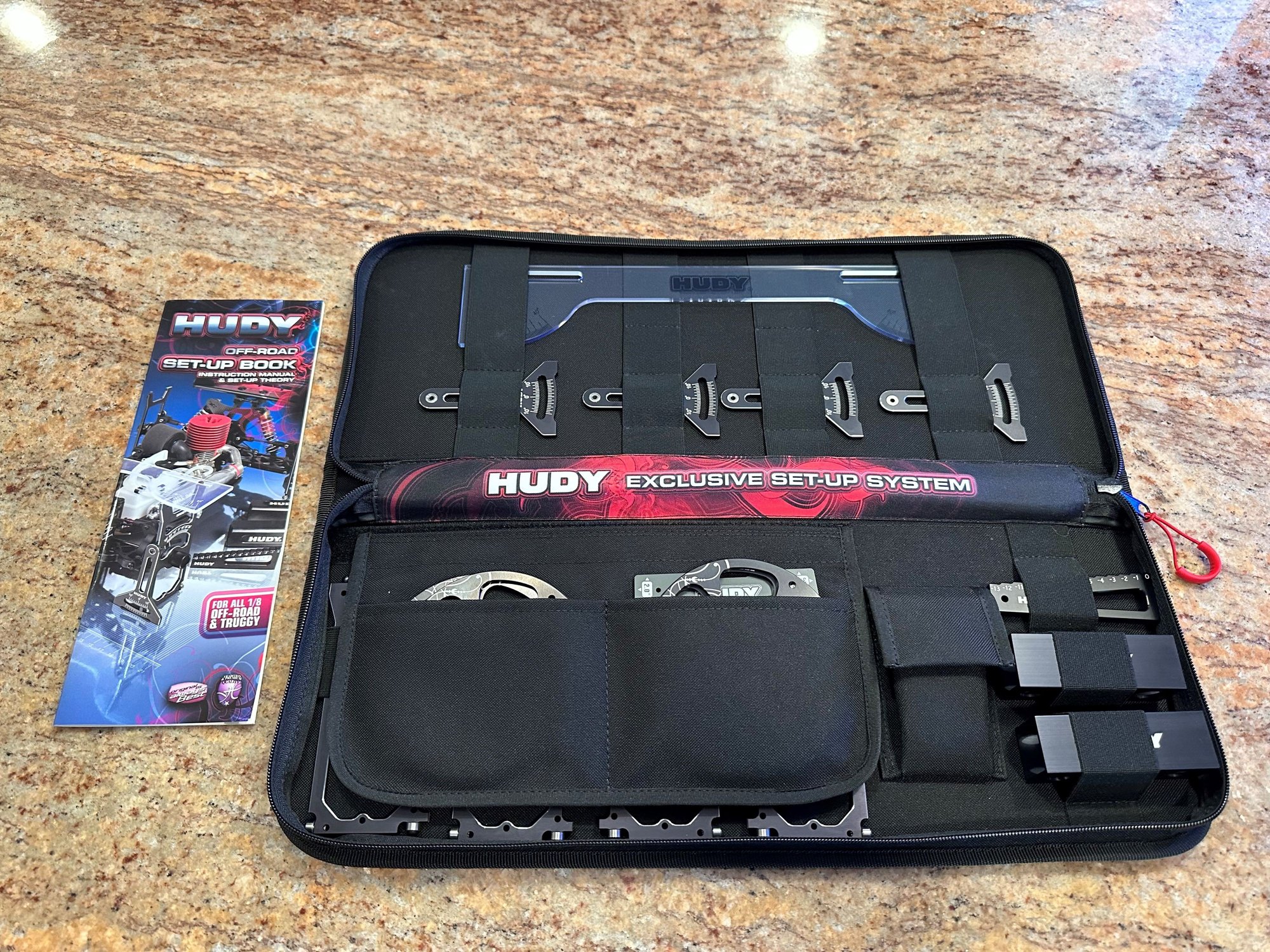 Hudy 1/8 Off-Road Complete Set-up Tool Set w/ Carrying Bag