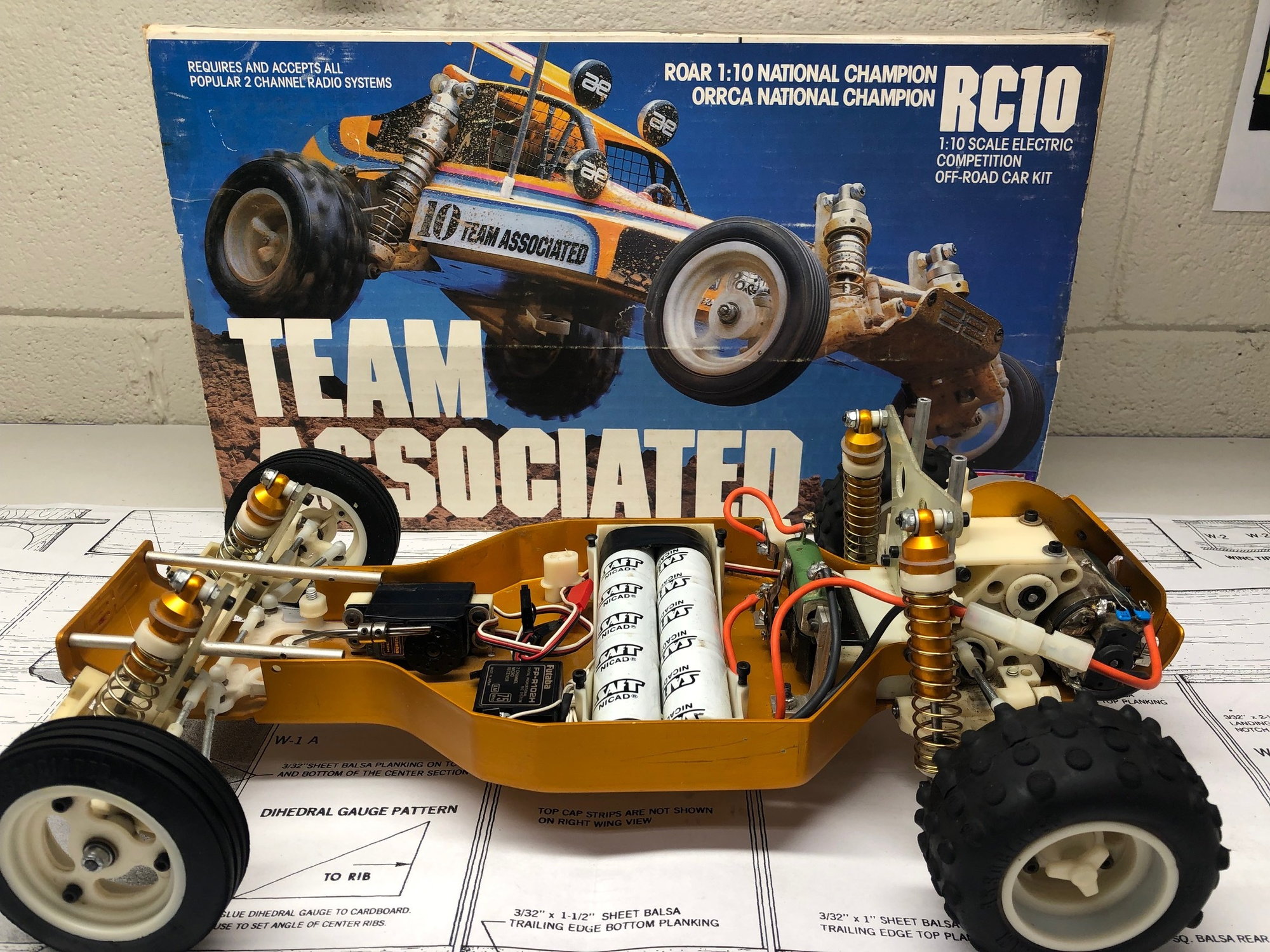 Rc10 gold pan store parts