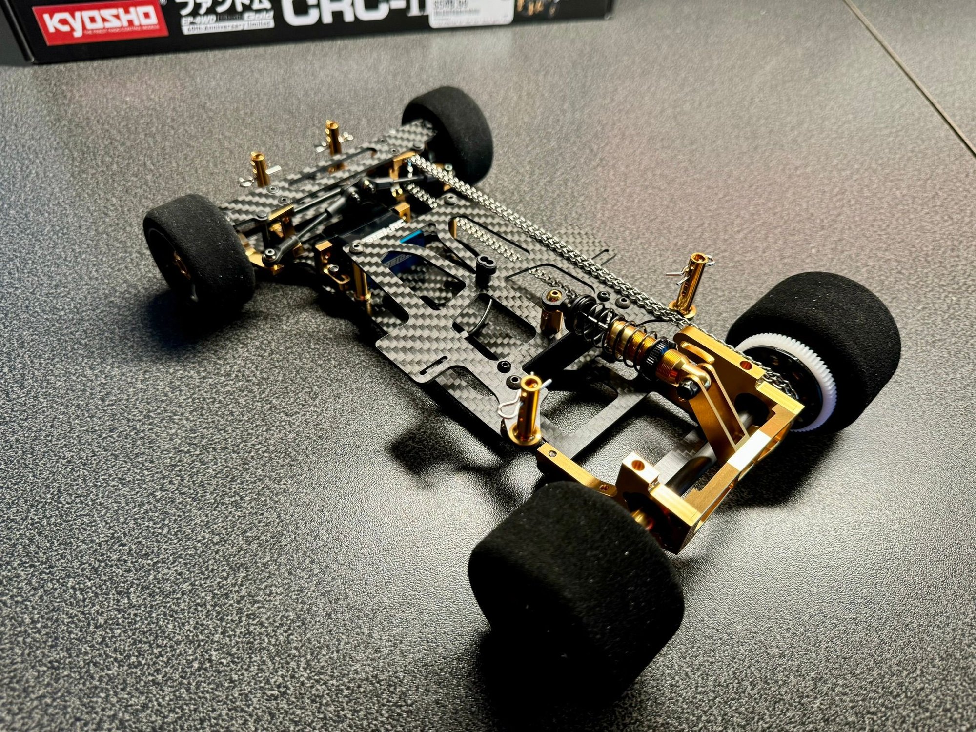 Kyosho Fantom EP-4WD 1/12 RC Ext Gold 60th Anniversary Limited CRC