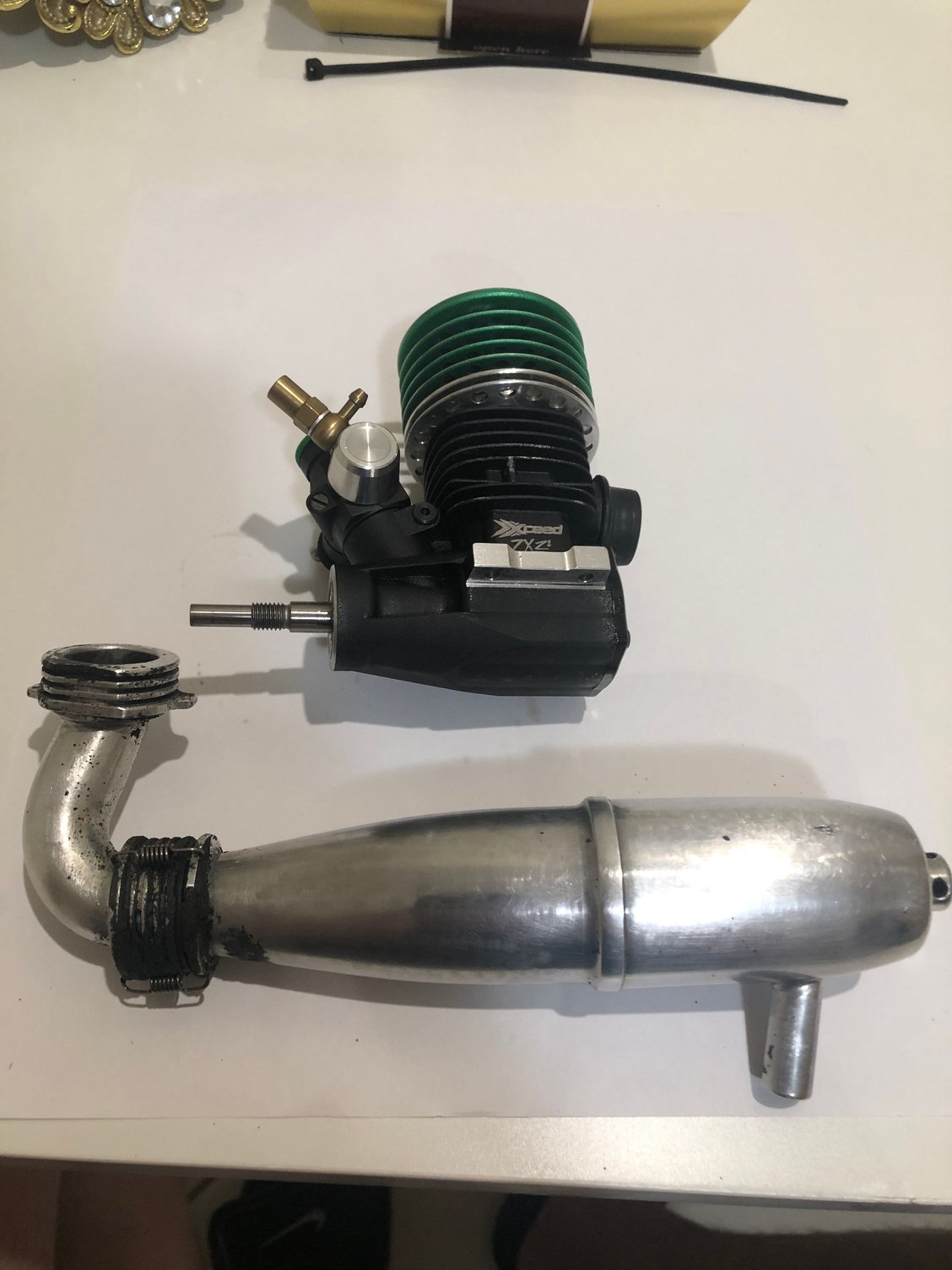 xceed ds6 em 21 onroad engine w picco 2120 pipe r c