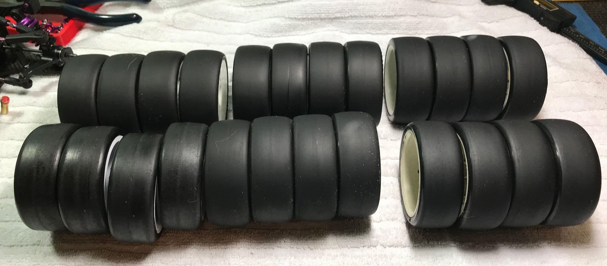 For sale 6 sets of touring car tires (sorex/Solaris/rush/lrp vtec) R/C Tech Forums