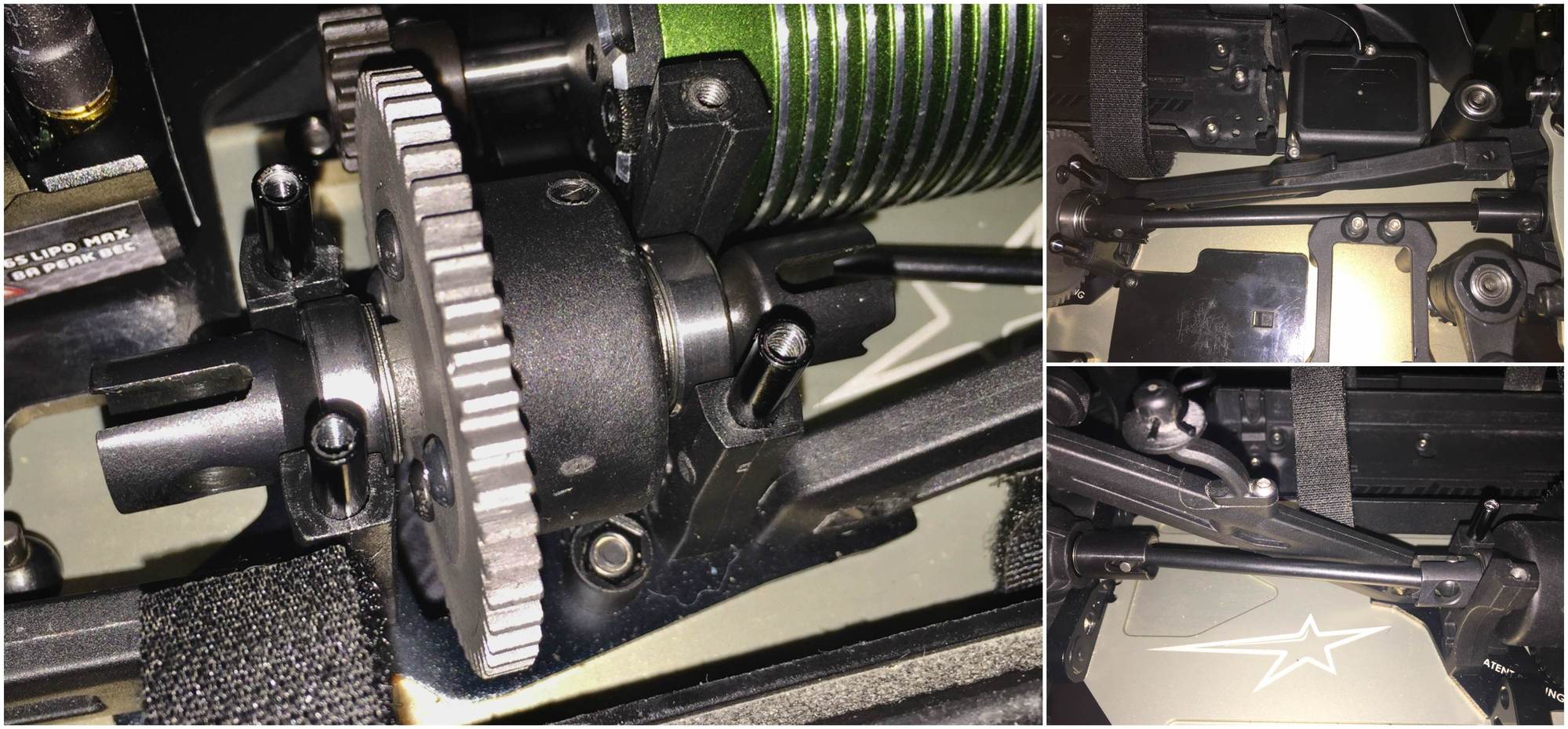 RPM81442 Arrma Kraton Piastra Pattino Posteriore RPM 81442 - Per Arrma Kraton, Talion, Senton, Typhon, Durango DEX8/DNX8 RPM 81442 Arrma Kraton