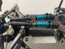 Tamiya aluminum hop-up optional shocks. 
