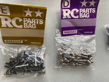 New unopened hardware bags from a kit. 