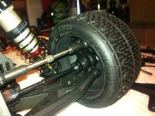 Jconcepts Inverse B44.1 Wheels with Avid 12mm Hexes.