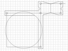 GT2 diff plate fan mount