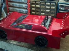 late model body painted waitin on decals