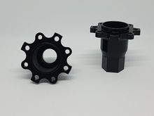 "Double thread" feature...
4 by M3 and 4 by 4-40 