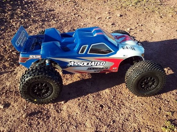 Testing with SC wheels and tires on.
