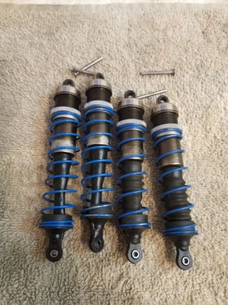 Heres the shocks that will come with truck 
