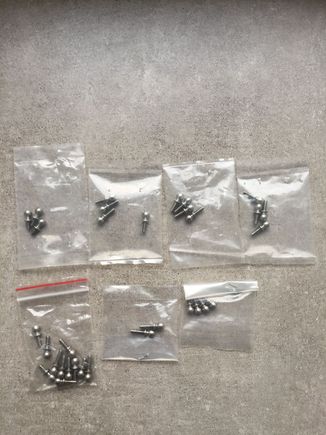 All new apart from 2 ball studs . From spare 2nd kit 

$20