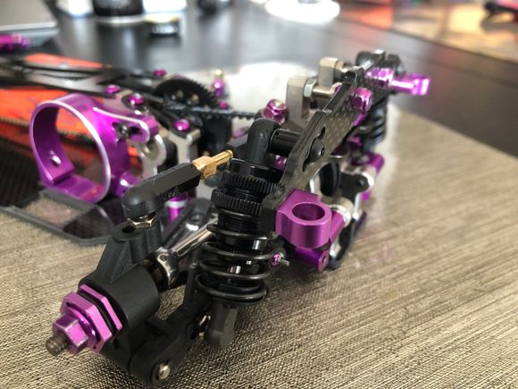 Schumacher Mi4 flipped tower for LCG shocks