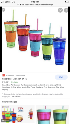 Sippy-cups for big people that spill food/drink. 