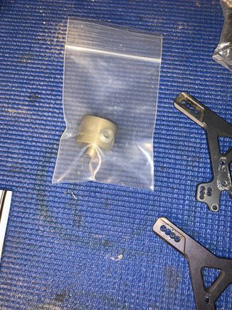 Aluminum diff cup w/shims (no cross pins or gears included)