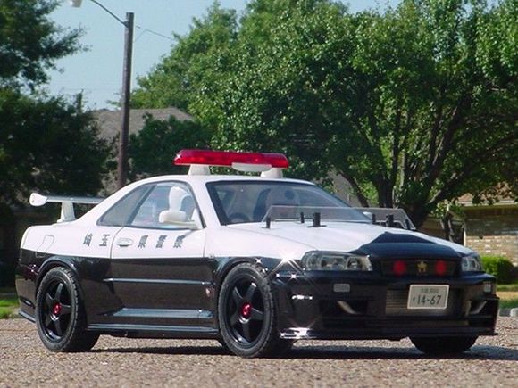 1999 Nissan R34 GT-R Japanese Police City of Saitama