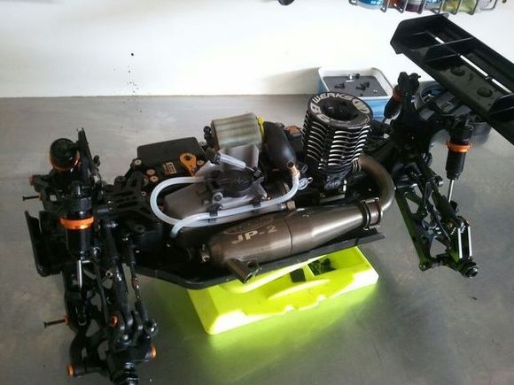 Werks b6 pro in JQ car with JP-2 pipe