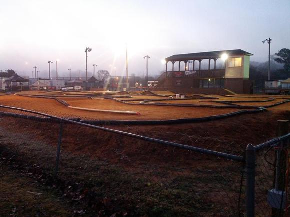 Early morning at the 2103 Colonel's Winter Classic in Savannah.