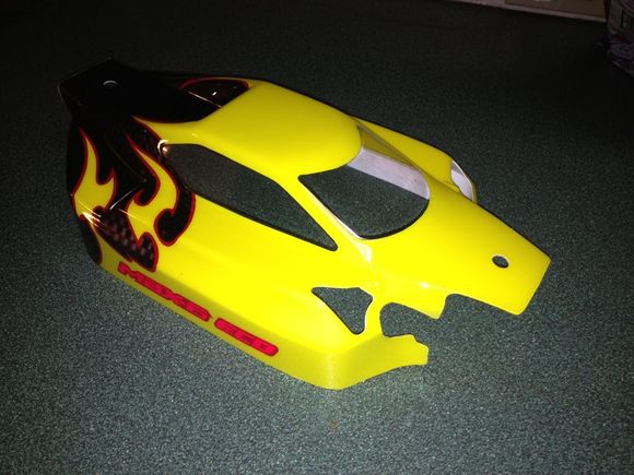 Yellow Airbrushed Eco Body
